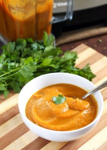 Curried Sweet Potato Soup - Eat Spin Run Repeat