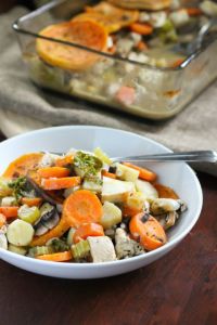 Chicken and Root Vegetable Casserole - Eat Spin Run Repeat
