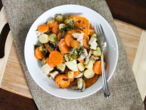 Chicken and Root Vegetable Casserole - Eat Spin Run Repeat