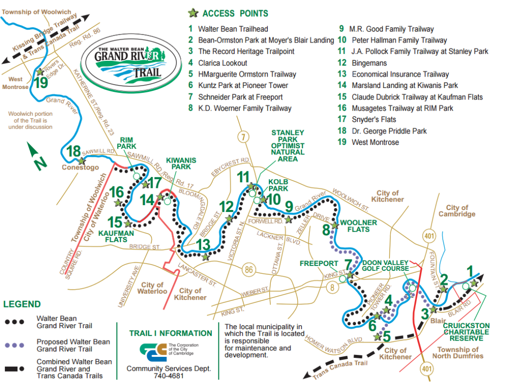 Regional Trail Tour: Walter Bean Trail at Pioneer Tower - Run Waterloo