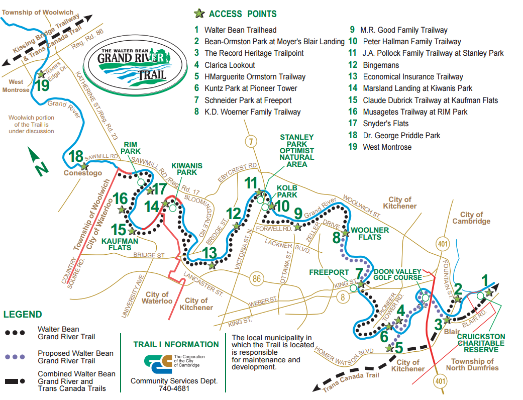 Map Run Waterloo 9638