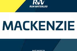 January member perk: personalized race bibs